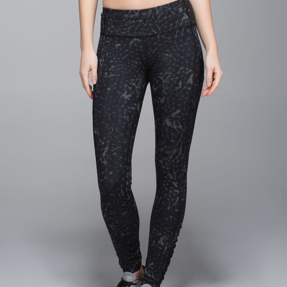 lululemon athletica Pants - Lululemon Speed Tight III Star Crushed Black 6